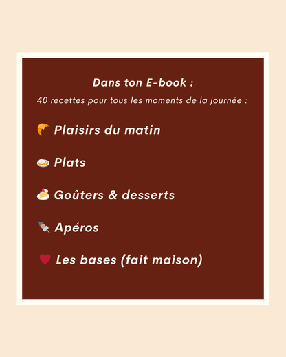 Mes recettes du quotidien SANS ROBOT